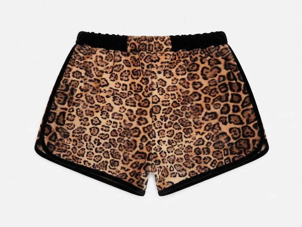 Short Masbath léopard - vue produit dos